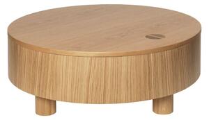 Konferenční stolek Olles Ø 80 cm "Natural Oak" ferm LIVING