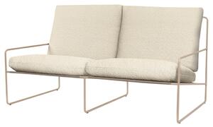 Dvojmístná sedačka Desert Pure Bouclé "Cashmere/ Off-white" ferm LIVING