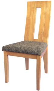 Jídelní židle NELA, látka Dark Brown (buk)