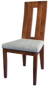 Jídelní židle NELA, látka SH 19 (ořech)