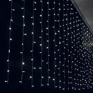 ACA DECOR LED vánoční závěs, 2x2m, studená bílá, IP44, 360 LED