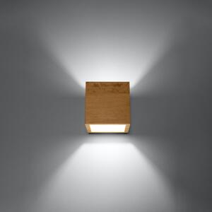 QUAD Nástěnné světlo, dřevo SL.0491 - Sollux
