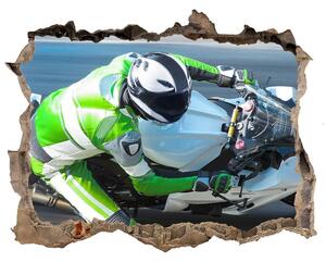 Fototapeta díra na zeď 3D Motocyklový závod nd-k-114562284
