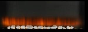 Classic Fire Elektrický krb Classic Fire Atmosphere Vancouver - Dálkové ovládání a asova - LED plameny - 2000W - erná