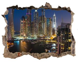 Fototapeta díra na zeď Marina Dubaj nd-k-115896639