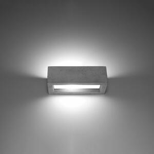 VEGA 30 Nástěnné světlo, beton SL.0992 - Sollux