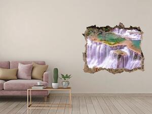 Díra 3D ve zdi nálepka Thajsko vodopád nd-k-117248040