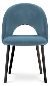 Modrá Sametová židle Lucia MILO CASA