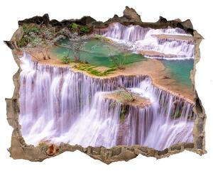 Díra 3D ve zdi nálepka Thajsko vodopád nd-k-117248040