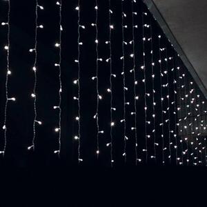 ACA DECOR LED vánoční světelný závěs, 2x1m, studená bílá, IP44, 240 LED