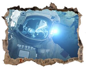 Foto fotografie díra na zeď Kosmonaut nd-k-119486101