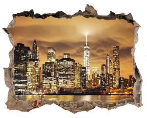 Fototapeta díra na zeď Manhattan New York nd-k-120089927