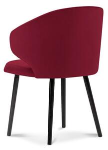 Červená Sametová židle Nemesis WINDSOR & CO