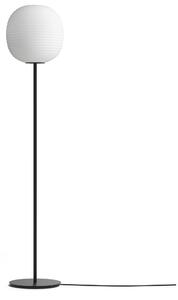 Stojací lampa Lantern Medium "Black / White Opal" New Works