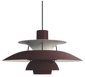 Závěsné svítidlo PH 5 "Monochrome Burgundy" Louis Poulsen