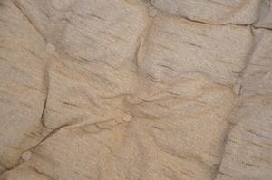 Ratanový papasan 130 cm hnědý - polstr Ebony