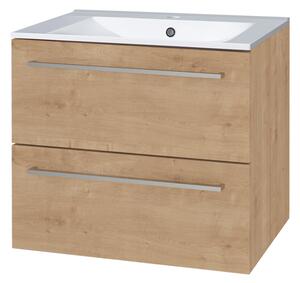 Mereo Mereo, Bino, koupelnová skříňka s keramickým umyvadlem 61 cm, CN620