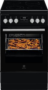 Electrolux Sklokeramický sporák s parní funkcí SteamBake LKR564275K