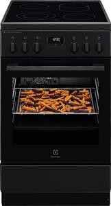 Electrolux Sklokeramický sporák s parní funkcí SteamBake LKR564277K