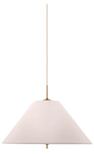 Závěsná svítidlo Globen Lighting, IRIS, stmívatelné, Béžová, Obývací pokoj, Tkanina / Textil, Vintage