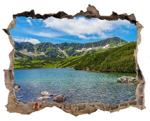 Díra 3D ve zdi nálepka Údolí Tatry nd-k-162291569