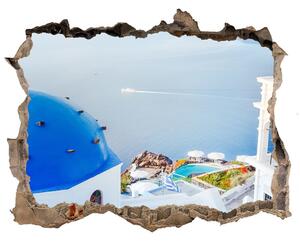 Fototapeta díra na zeď 3D Santorini Řecko nd-k-183531188