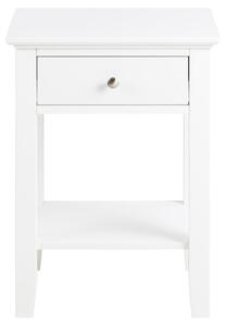 ACTONA Noční stolek Linnea − bílá 62,8 × 45 × 34 cm