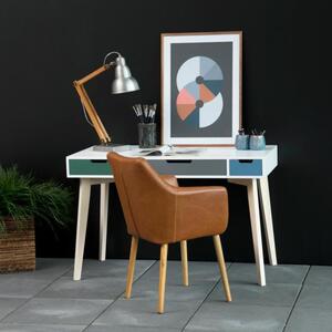 ACTONA Kancelářský stůl Tess − bílá 76 × 120 × 60 cm