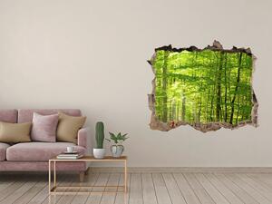 Díra 3D ve zdi na stěnu Listnatý les nd-k-31250020