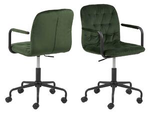 ACTONA Kancelářská židle Wendy − zelená 83,5 × 51,5 × 54,5 cm