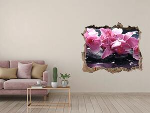 Samolepící nálepka na zeď Růžová orchidej nd-k-28903356