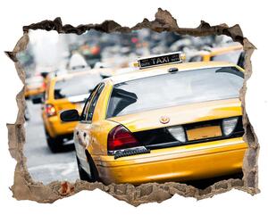 Foto fotografie díra na zeď Taxi New York nd-k-34843570