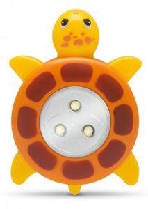 PHENOM Želva, dětská přenosná noční LED lampička na 3 x AAA baterie