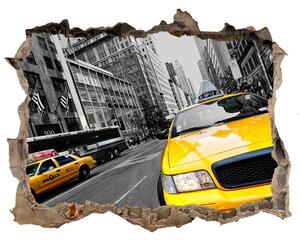 Foto fotografie díra na zeď Taxi New York nd-k-41983916