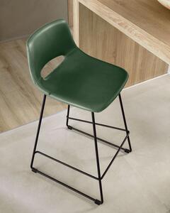Barová židle mira 76 cm zelená