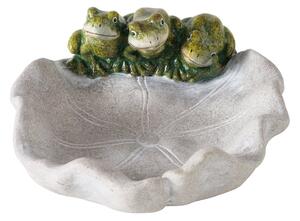 Napajedlo pro ptáky Dimona1, 10,4x21,3 cm, keramika, šedá