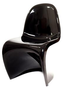 Židle celoplastová SPS - černá