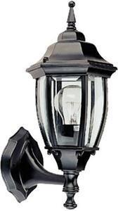 ACA Lighting Venkovní nástěnná lucerna HI6171B max. 60W/E27/IP45, černá