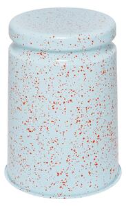 HEM Stolička Last, Light Blue / Orange Red Splatter