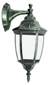 ACA Lighting Venkovní nástěnná lucerna HI6172V max. 60W/E27/IP45, Green-black