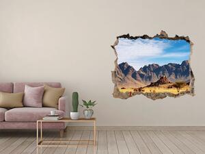 Díra 3D ve zdi nálepka Skály Namibie nd-k-5022604