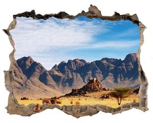 Díra 3D ve zdi nálepka Skály Namibie nd-k-5022604