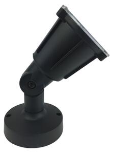 ACA Lighting Venkovní nástěnný reflektor KERTGU10B max. 5W LED/GU10/230V/IP54, černý