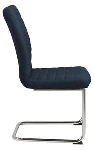 ACTONA Sada 2 ks − Jídelní židle Gudrun − modrá 95,5 × 47,5 × 63,5 cm