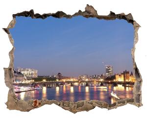 Fototapeta díra na zeď 3D London Yey Londýn nd-k-53327501