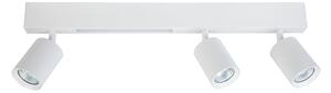 Stropní svítidlo Magnet, 3x bílé kovové stínítko + 1x LED 5W, w