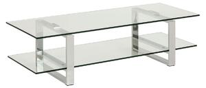 TV stolek Katrine − stříbrná 32 × 120 × 45 cm ACTONA