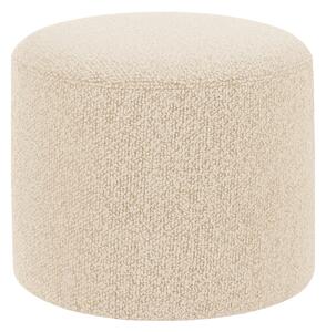 HEM Pouf Bon Round, Eggshell