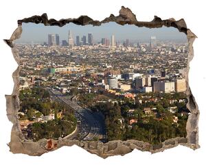 Fototapeta díra na zeď 3D Los Angeles nd-k-56494543