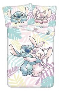 Jerry Fabrics Povlečení Lilo a Stitch Leaves 140x200, 70x90 cm